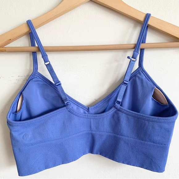 Lululemon Ebb To Street Bra 6 8 Small Violet Viola - Picture 7 of 10